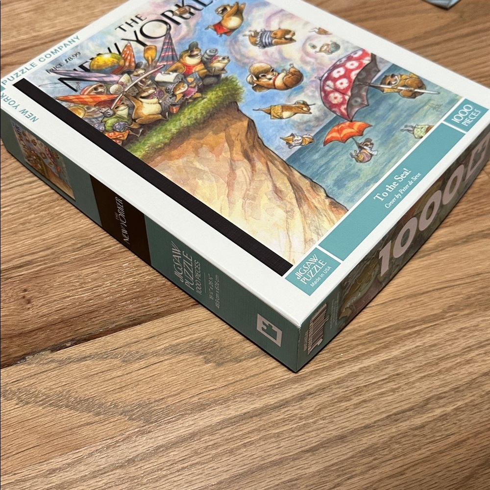 New York Puzzle Company To the Sea! 1000 piece Puzzle  *New in box - Picture 2 of 3